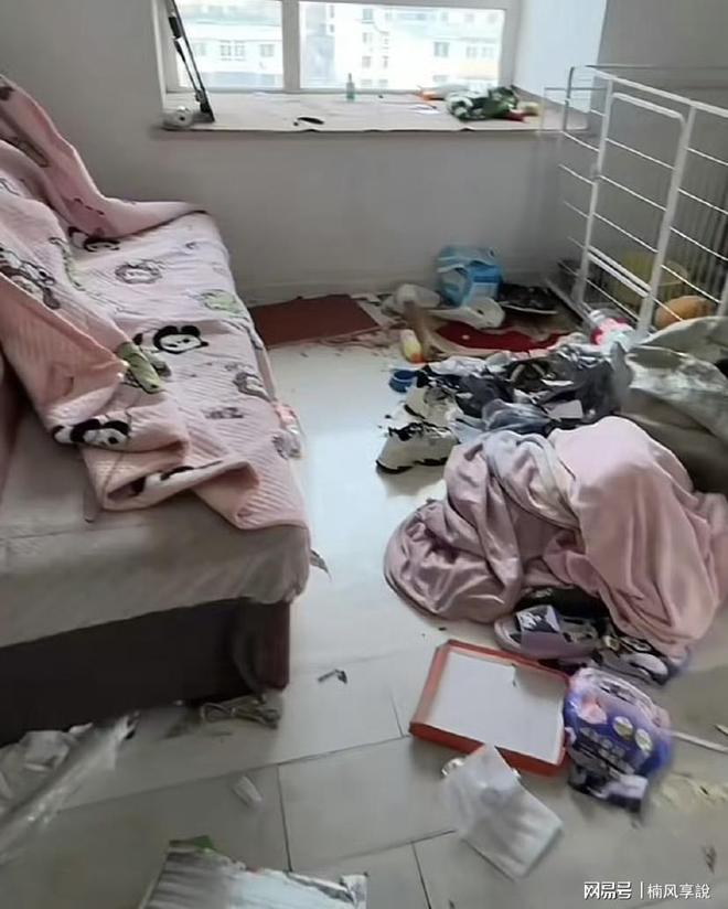 网红小乔退房现场惊现“生化危机”AG真人提灯定损VS垃圾成山：(图2)